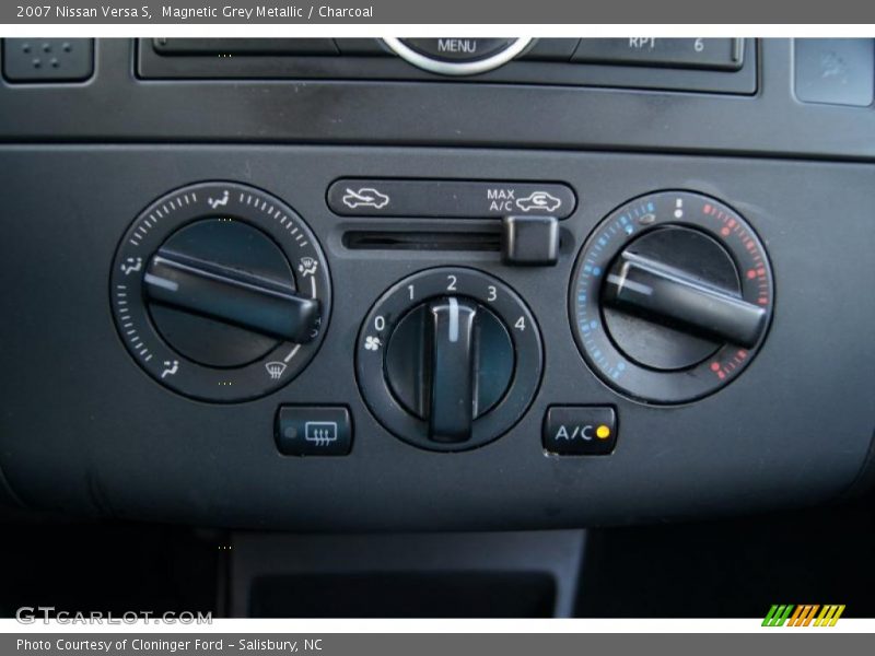 Magnetic Grey Metallic / Charcoal 2007 Nissan Versa S