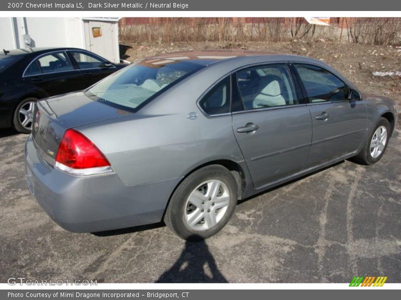 Dark Silver Metallic / Neutral Beige 2007 Chevrolet Impala LS