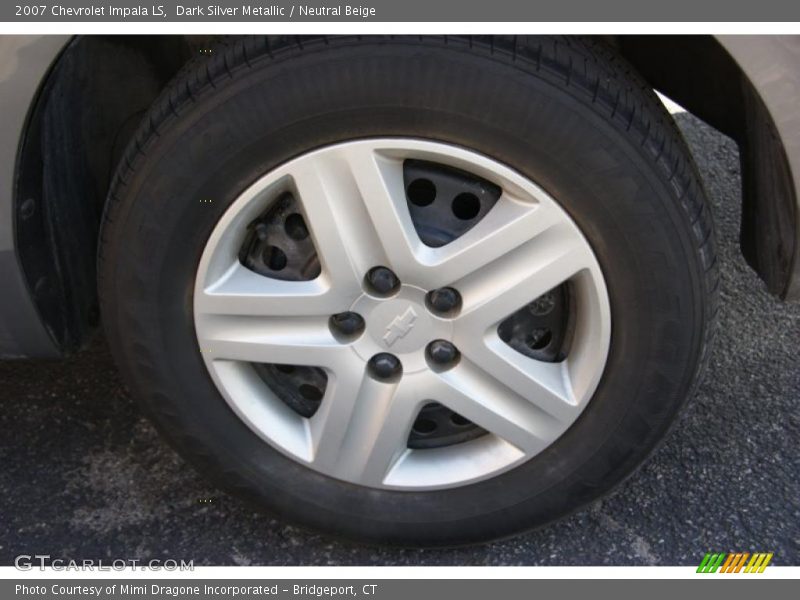 Dark Silver Metallic / Neutral Beige 2007 Chevrolet Impala LS
