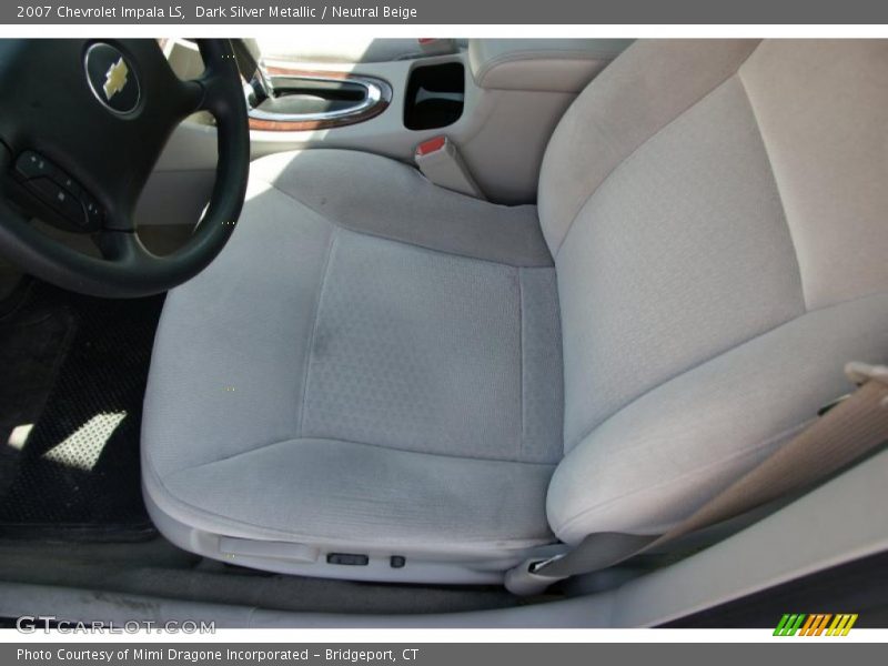 Dark Silver Metallic / Neutral Beige 2007 Chevrolet Impala LS