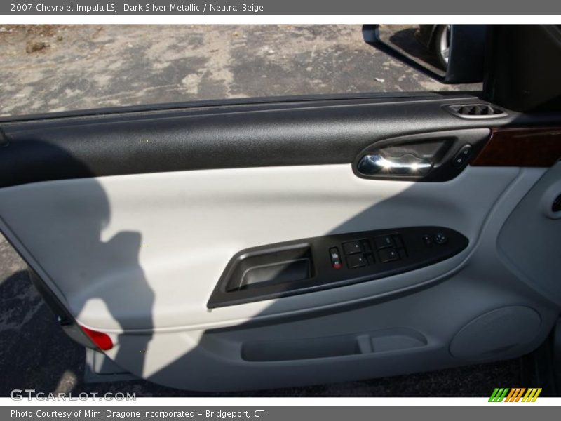 Dark Silver Metallic / Neutral Beige 2007 Chevrolet Impala LS