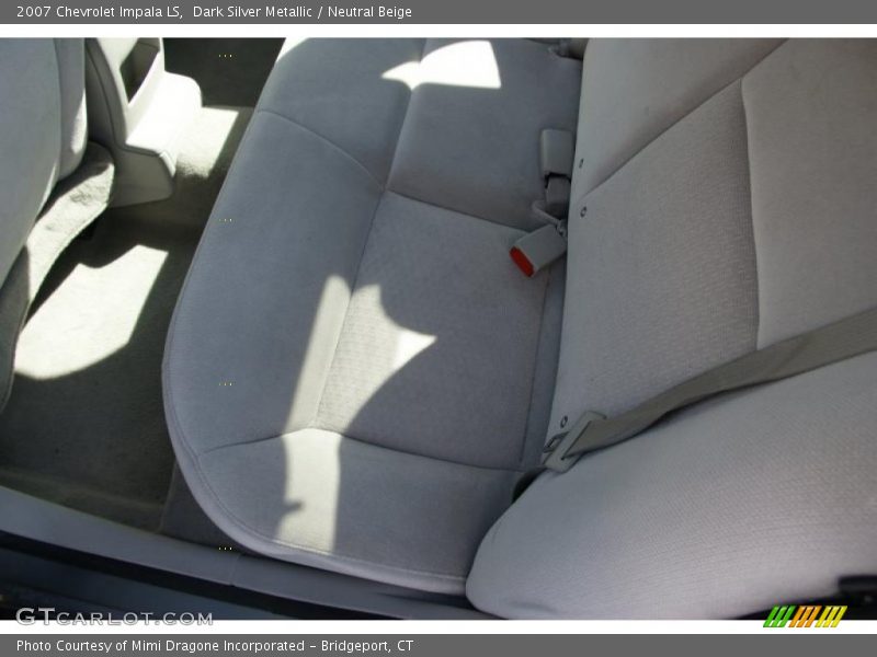 Dark Silver Metallic / Neutral Beige 2007 Chevrolet Impala LS