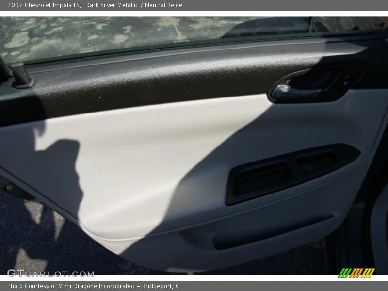 Dark Silver Metallic / Neutral Beige 2007 Chevrolet Impala LS