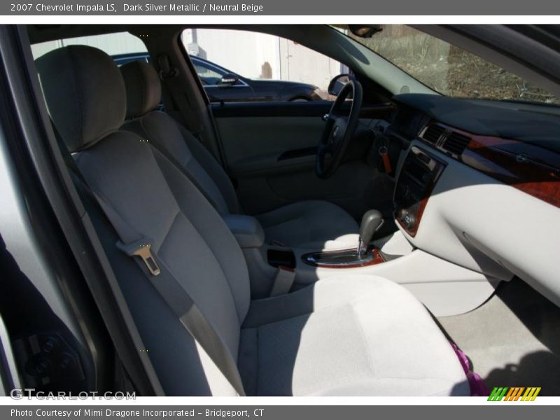 Dark Silver Metallic / Neutral Beige 2007 Chevrolet Impala LS