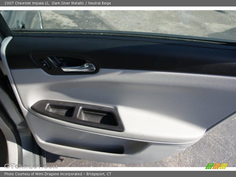 Dark Silver Metallic / Neutral Beige 2007 Chevrolet Impala LS