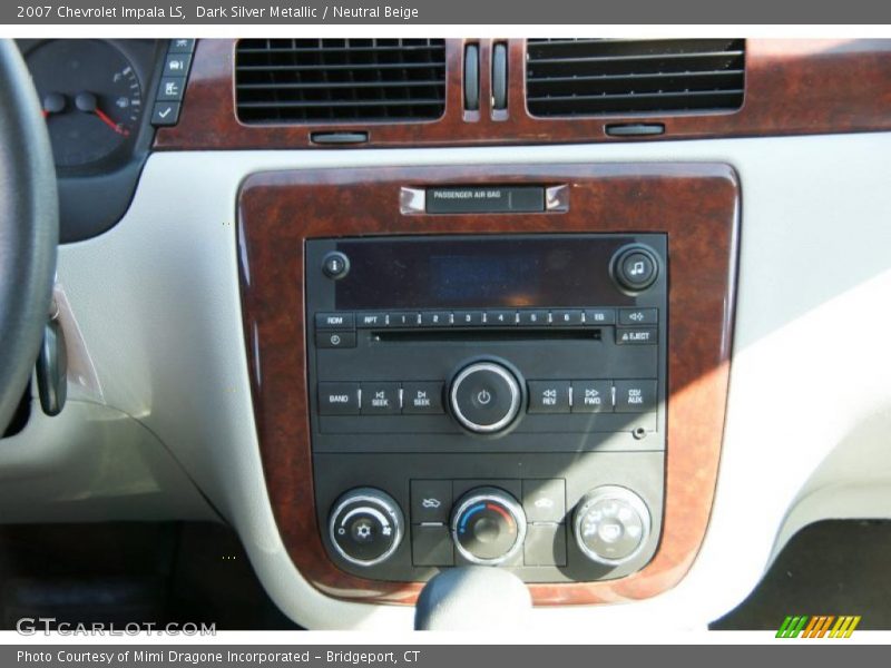 Dark Silver Metallic / Neutral Beige 2007 Chevrolet Impala LS