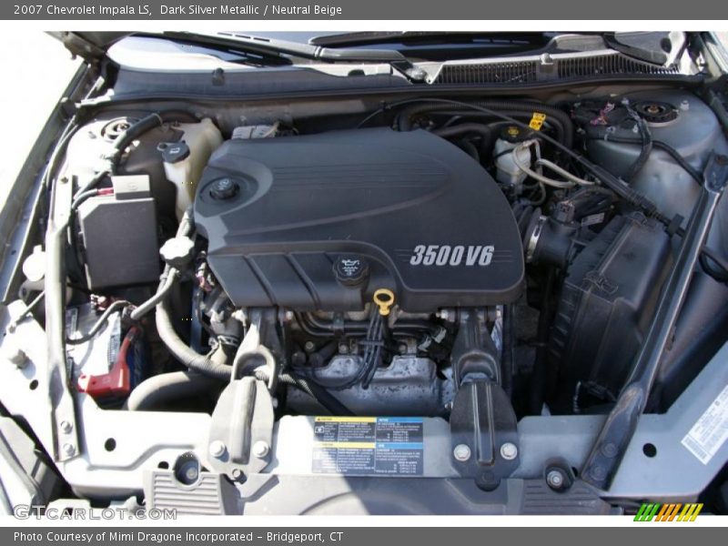 Dark Silver Metallic / Neutral Beige 2007 Chevrolet Impala LS