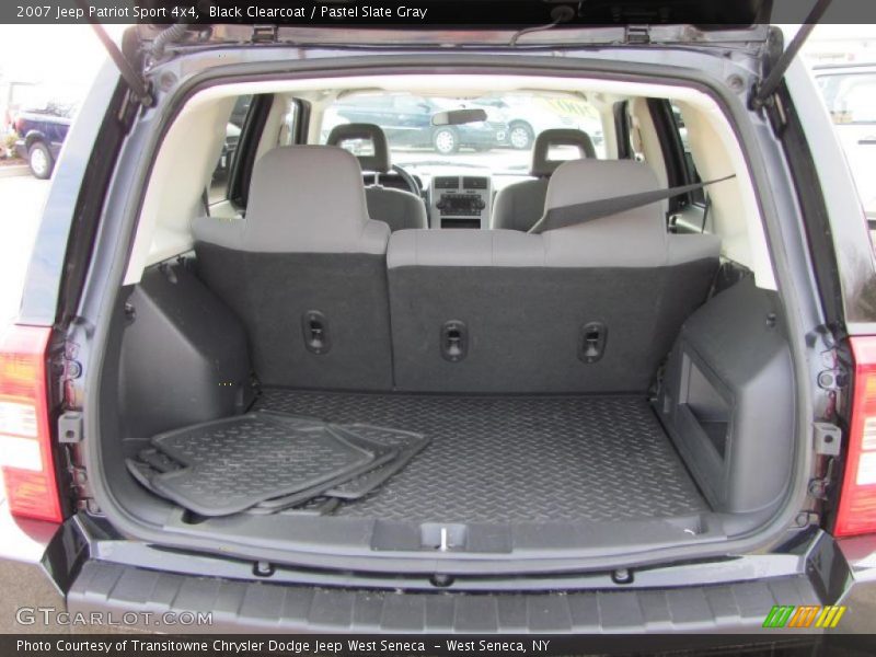 Black Clearcoat / Pastel Slate Gray 2007 Jeep Patriot Sport 4x4
