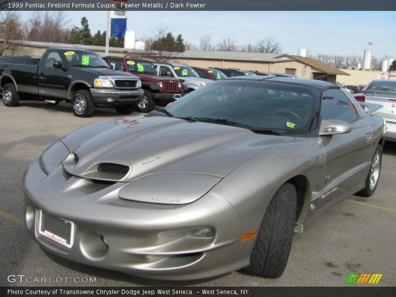 Pewter Metallic / Dark Pewter 1999 Pontiac Firebird Formula Coupe