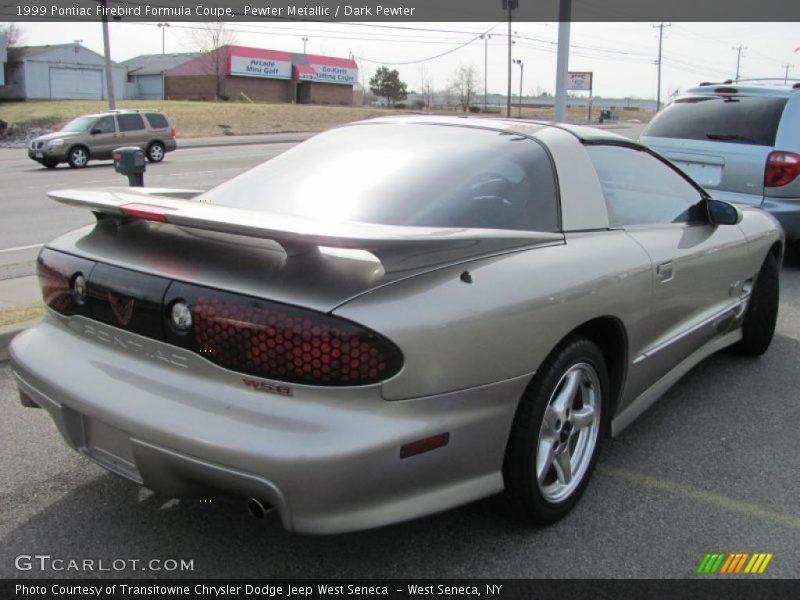 Pewter Metallic / Dark Pewter 1999 Pontiac Firebird Formula Coupe