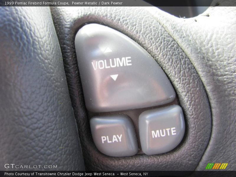 Controls of 1999 Firebird Formula Coupe