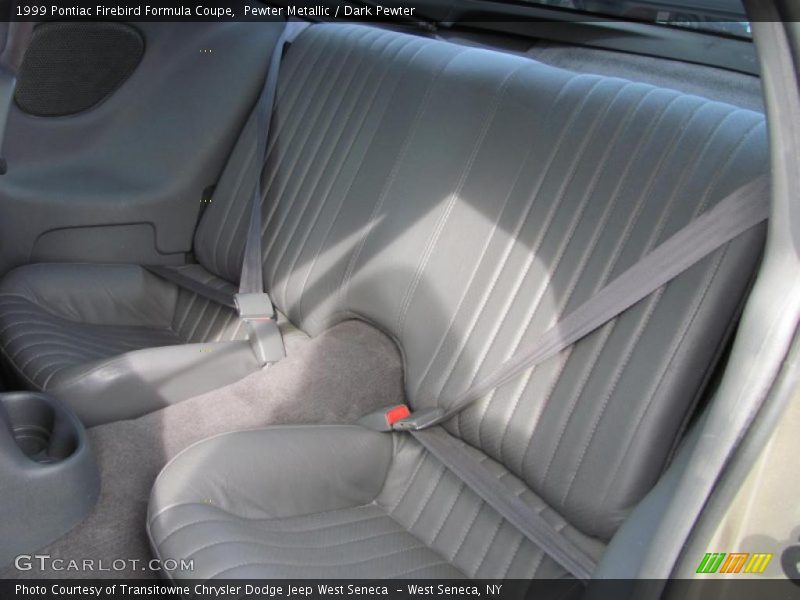  1999 Firebird Formula Coupe Dark Pewter Interior