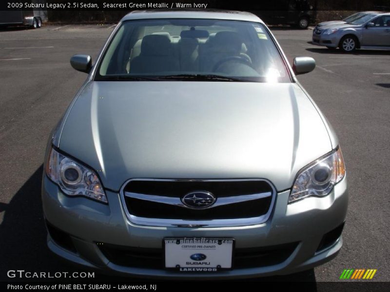 Seacrest Green Metallic / Warm Ivory 2009 Subaru Legacy 2.5i Sedan
