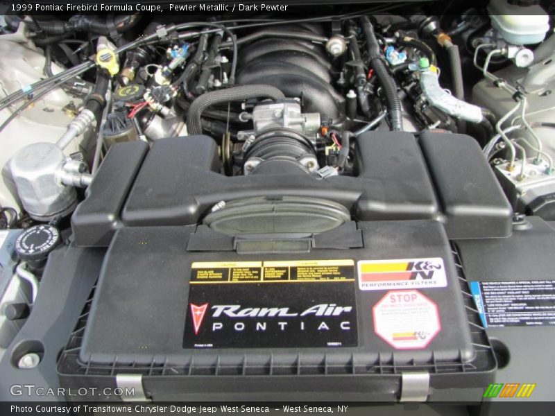  1999 Firebird Formula Coupe Engine - 5.7 Liter OHV 16-Valve LS1 V8