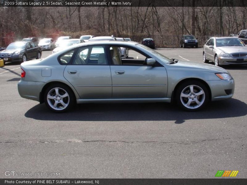 Seacrest Green Metallic / Warm Ivory 2009 Subaru Legacy 2.5i Sedan