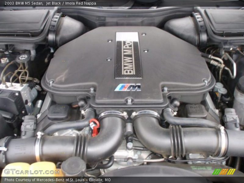  2003 M5 Sedan Engine - 5.0 Liter DOHC 32-Valve V8