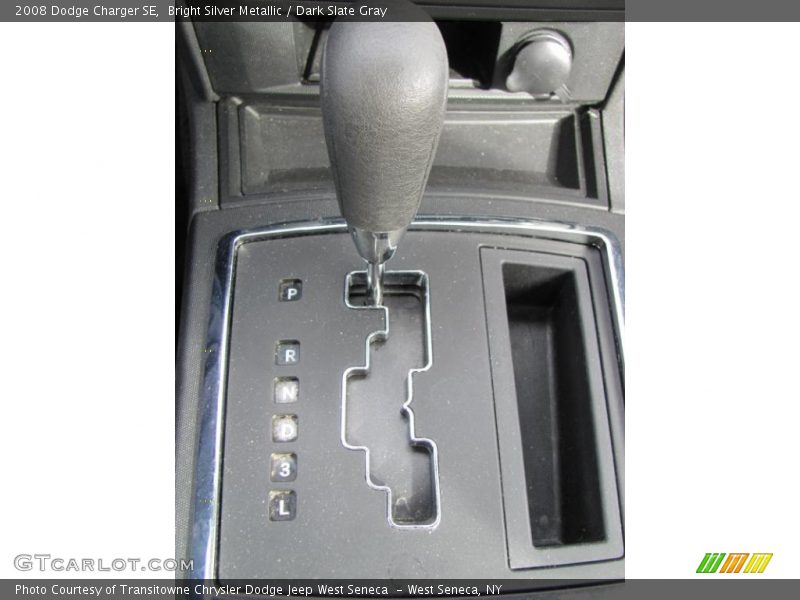 Bright Silver Metallic / Dark Slate Gray 2008 Dodge Charger SE