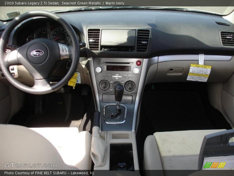 Seacrest Green Metallic / Warm Ivory 2009 Subaru Legacy 2.5i Sedan