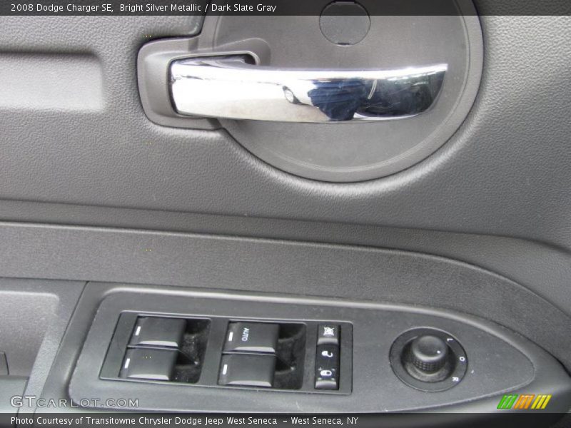 Bright Silver Metallic / Dark Slate Gray 2008 Dodge Charger SE
