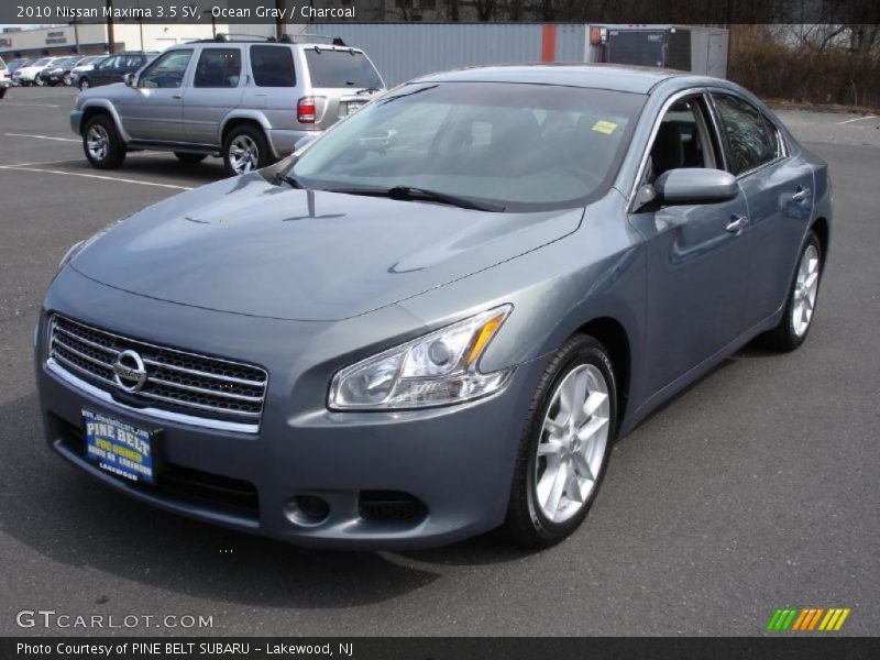 Ocean Gray / Charcoal 2010 Nissan Maxima 3.5 SV