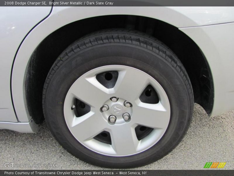 Bright Silver Metallic / Dark Slate Gray 2008 Dodge Charger SE