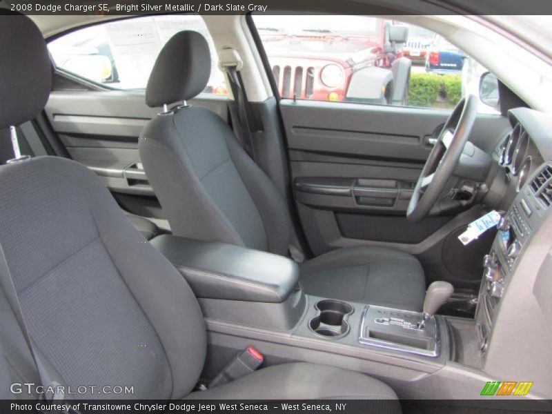 Bright Silver Metallic / Dark Slate Gray 2008 Dodge Charger SE