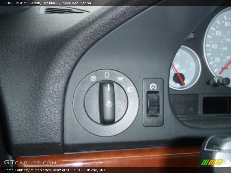 Controls of 2003 M5 Sedan
