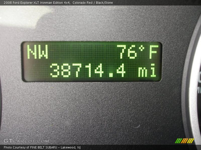 Colorado Red / Black/Stone 2008 Ford Explorer XLT Ironman Edition 4x4