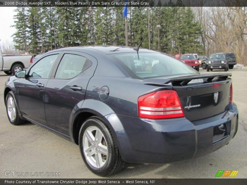 Modern Blue Pearl / Dark Slate Gray/Light Slate Gray 2008 Dodge Avenger SXT