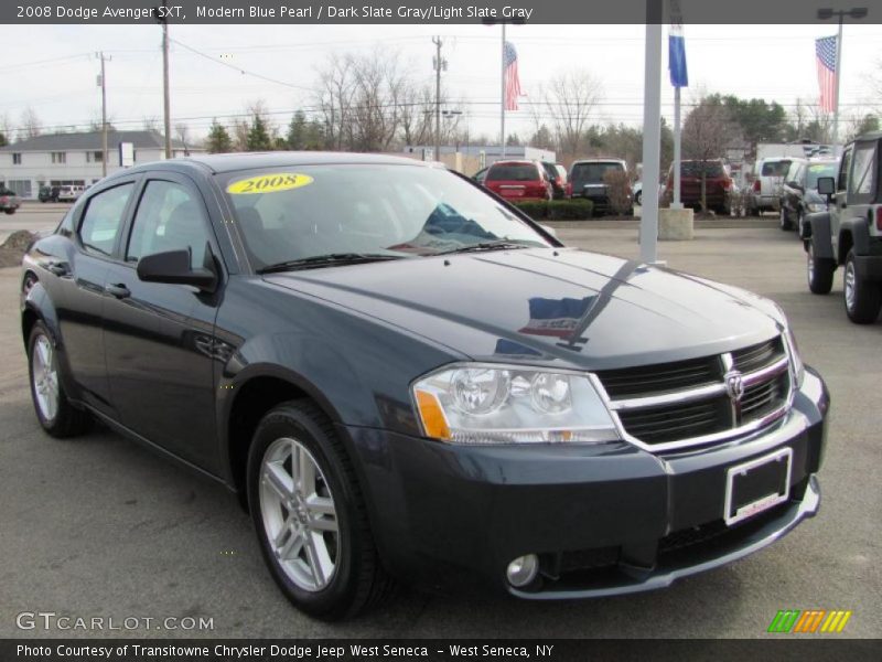 Modern Blue Pearl / Dark Slate Gray/Light Slate Gray 2008 Dodge Avenger SXT