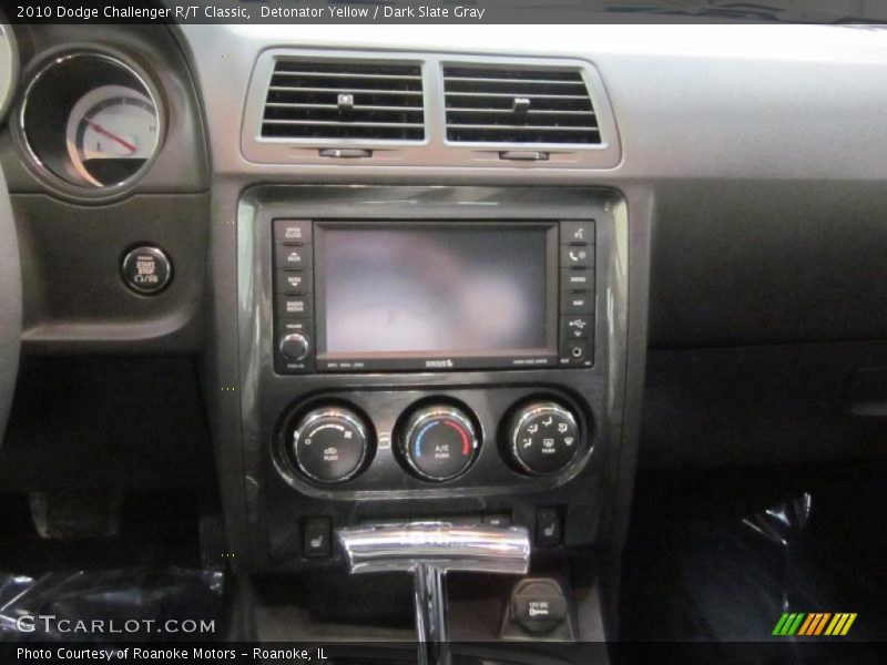 Detonator Yellow / Dark Slate Gray 2010 Dodge Challenger R/T Classic