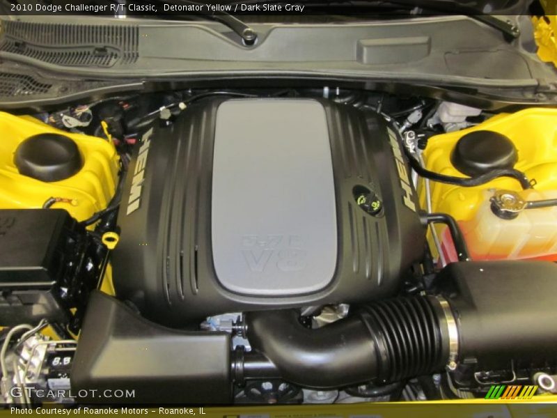 Detonator Yellow / Dark Slate Gray 2010 Dodge Challenger R/T Classic