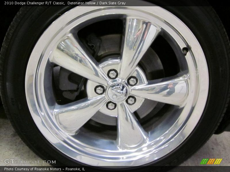 Detonator Yellow / Dark Slate Gray 2010 Dodge Challenger R/T Classic