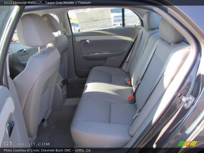 Taupe Gray Metallic / Titanium 2011 Chevrolet Malibu LT