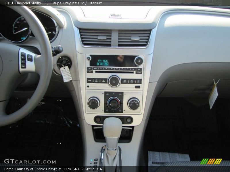 Taupe Gray Metallic / Titanium 2011 Chevrolet Malibu LT