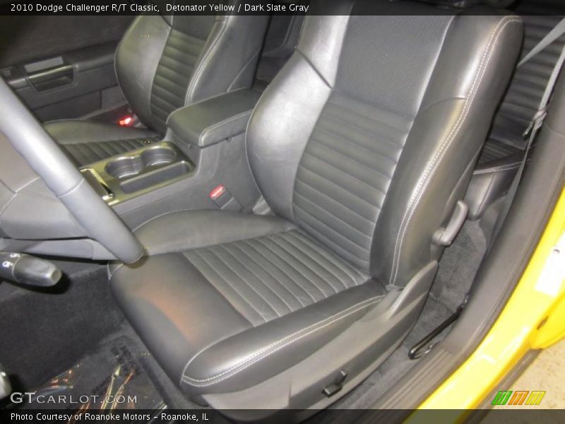 Detonator Yellow / Dark Slate Gray 2010 Dodge Challenger R/T Classic
