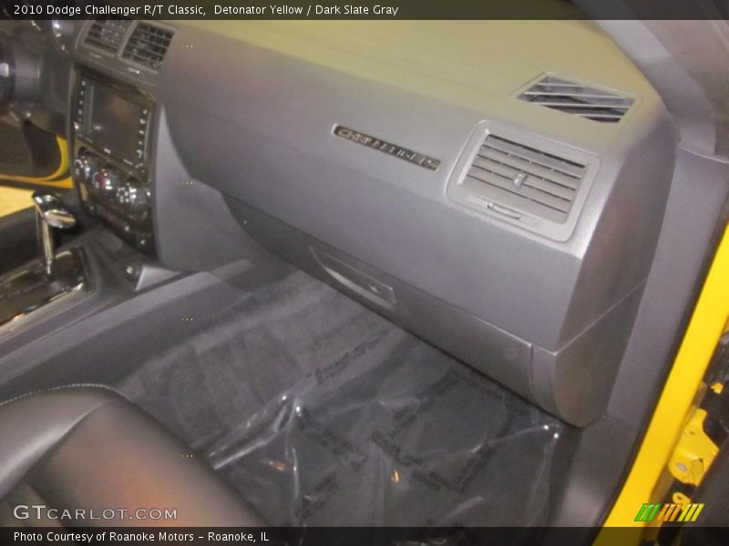 Detonator Yellow / Dark Slate Gray 2010 Dodge Challenger R/T Classic