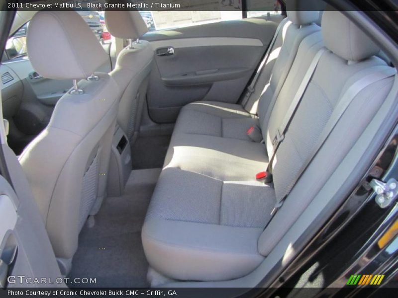 Black Granite Metallic / Titanium 2011 Chevrolet Malibu LS