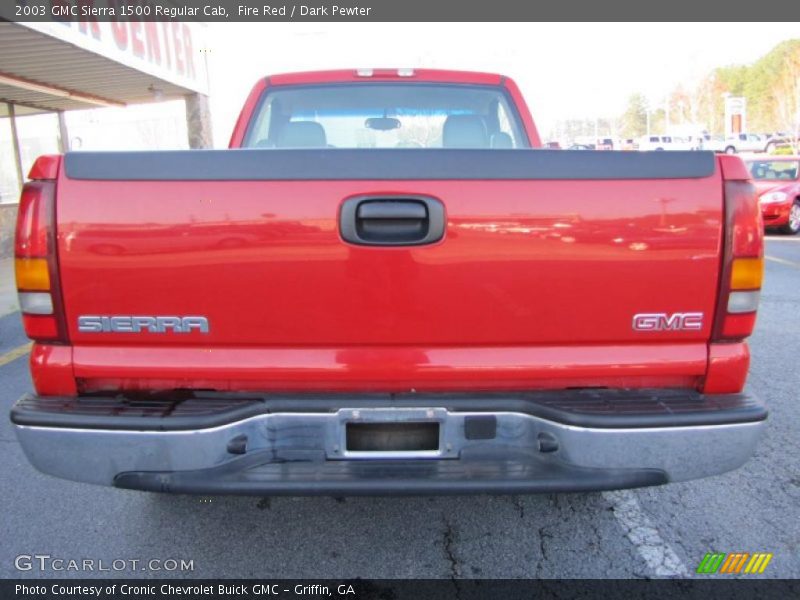 Fire Red / Dark Pewter 2003 GMC Sierra 1500 Regular Cab