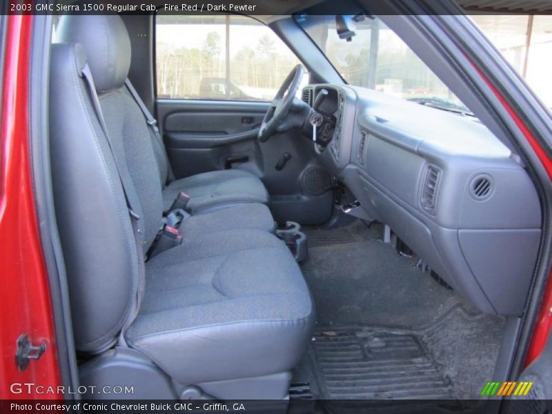 Fire Red / Dark Pewter 2003 GMC Sierra 1500 Regular Cab