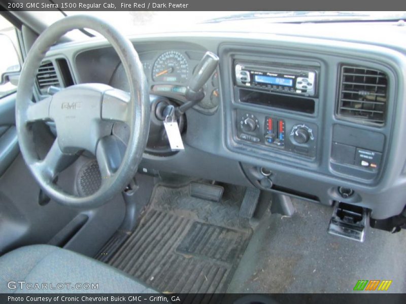 Fire Red / Dark Pewter 2003 GMC Sierra 1500 Regular Cab
