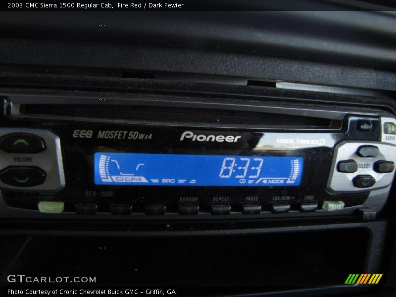 Fire Red / Dark Pewter 2003 GMC Sierra 1500 Regular Cab