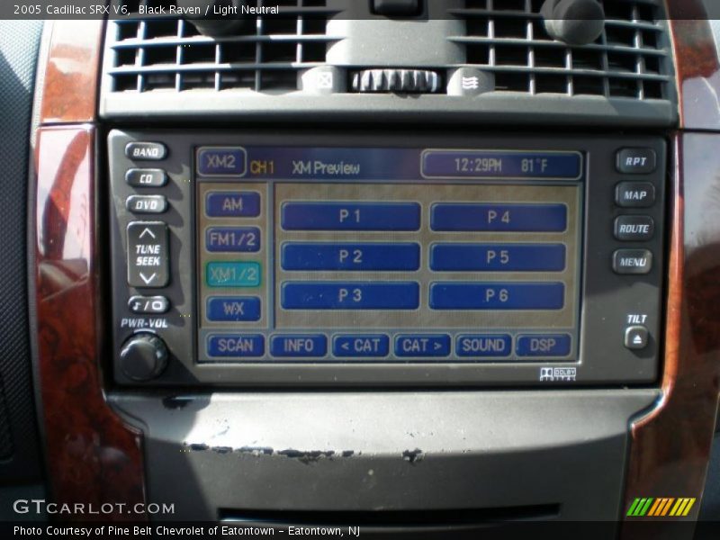 Black Raven / Light Neutral 2005 Cadillac SRX V6