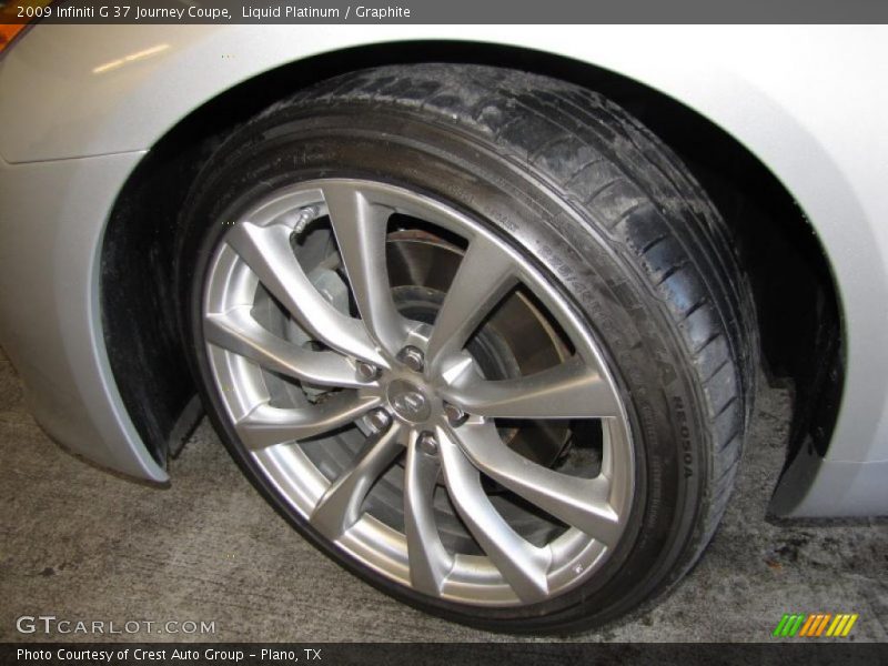 2009 G 37 Journey Coupe Wheel