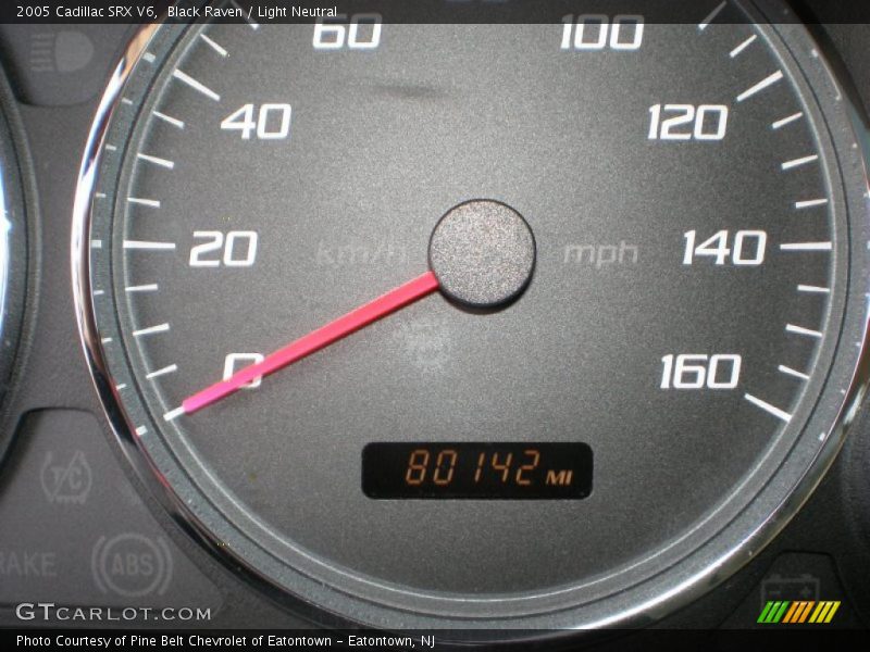 Black Raven / Light Neutral 2005 Cadillac SRX V6