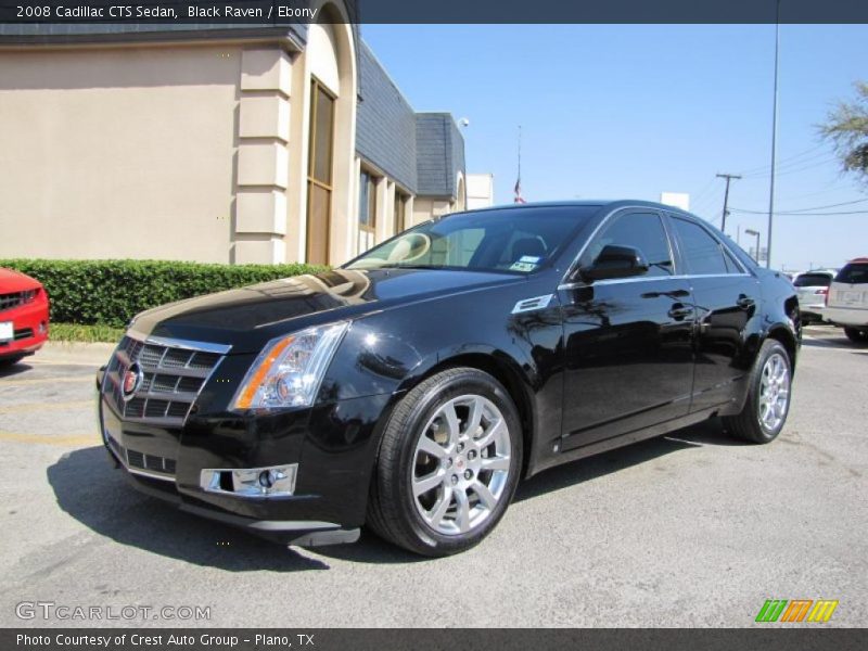 Black Raven / Ebony 2008 Cadillac CTS Sedan