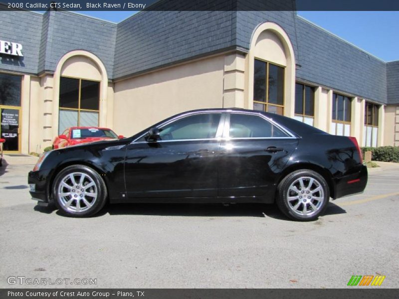 Black Raven / Ebony 2008 Cadillac CTS Sedan