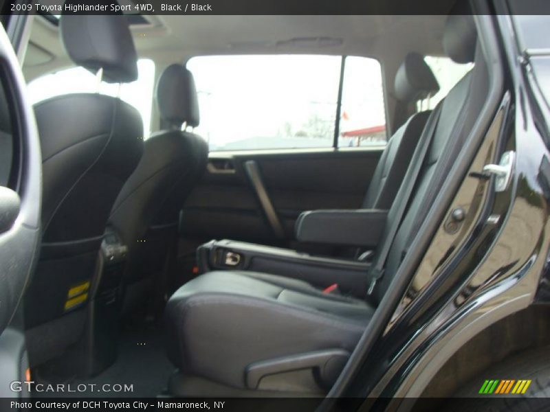 Black / Black 2009 Toyota Highlander Sport 4WD