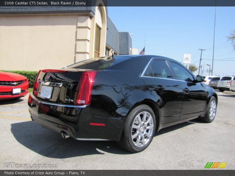 Black Raven / Ebony 2008 Cadillac CTS Sedan