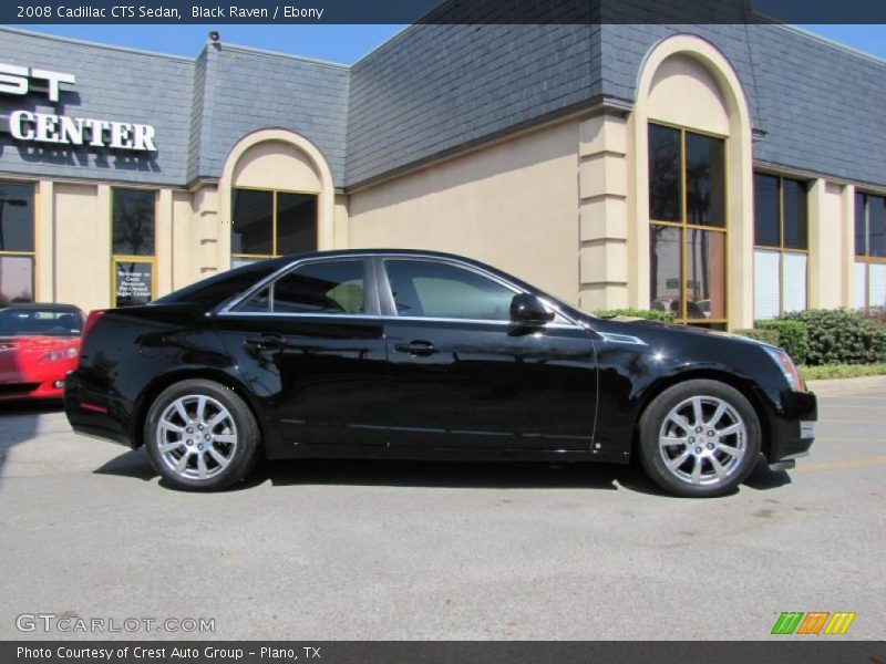 Black Raven / Ebony 2008 Cadillac CTS Sedan